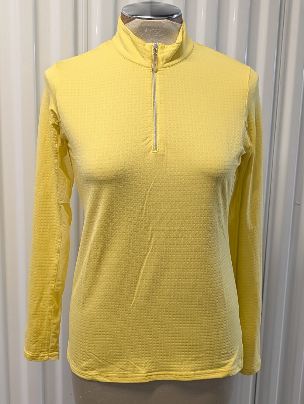 light SWING BETTE & COURT 1/4 zip pullover S